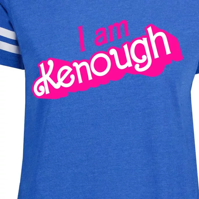 I Am Kenough Funny I Am Kenough For Men Enza Ladies Jersey Football T-Shirt