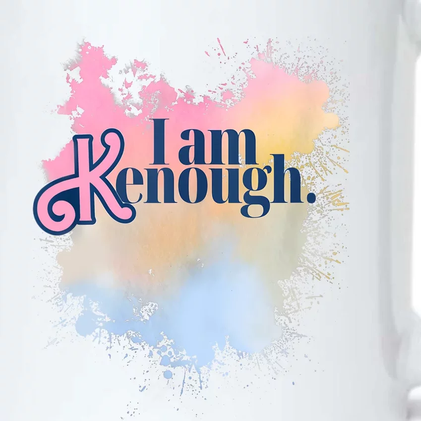 I Am Ken Enough Black Color Changing Mug