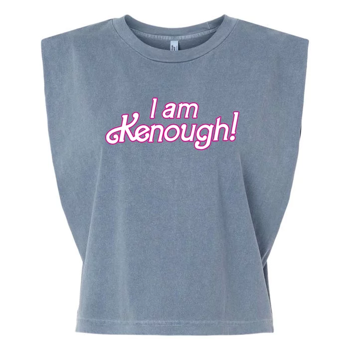 I Am Kenough Garment-Dyed Women's Muscle Tee