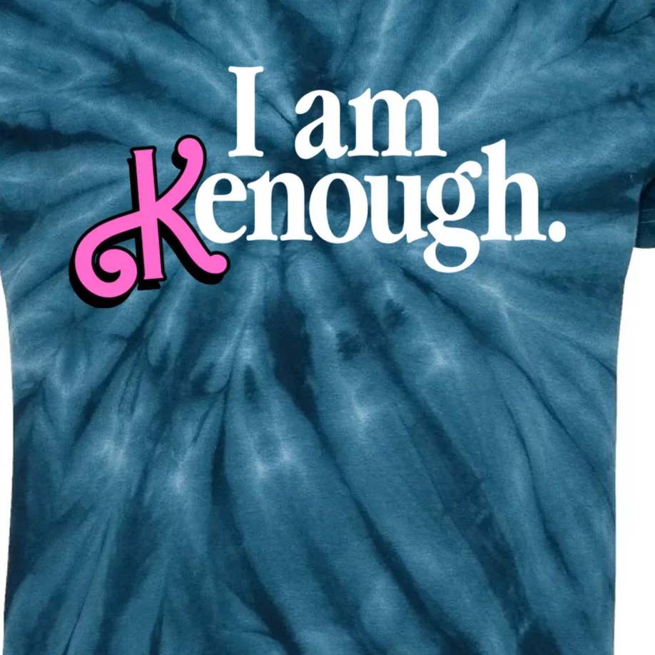 I Am Kenough Funny I Am Kenough For Men Kids Tie-Dye T-Shirt