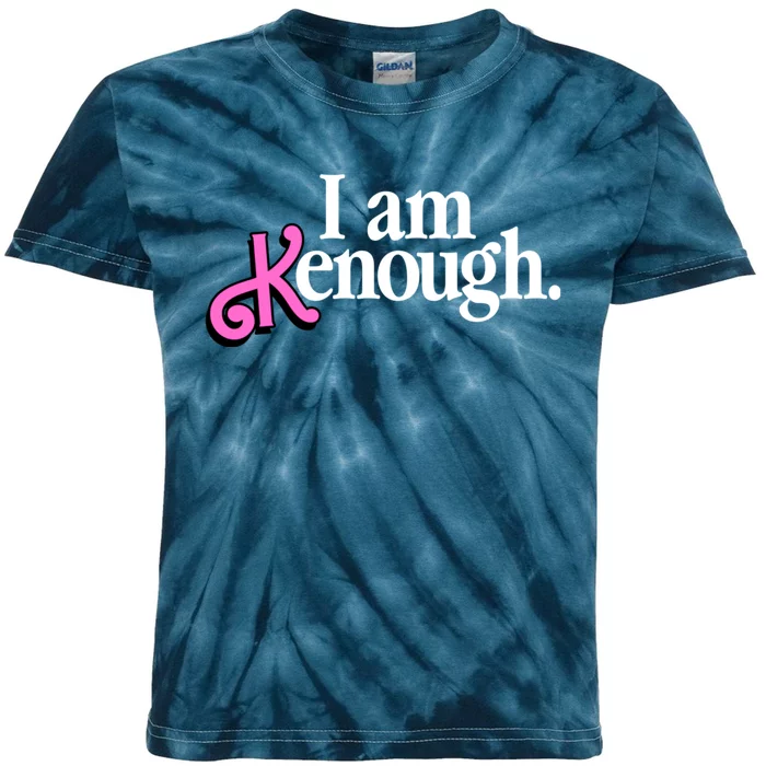 I Am Kenough Funny I Am Kenough For Men Kids Tie-Dye T-Shirt