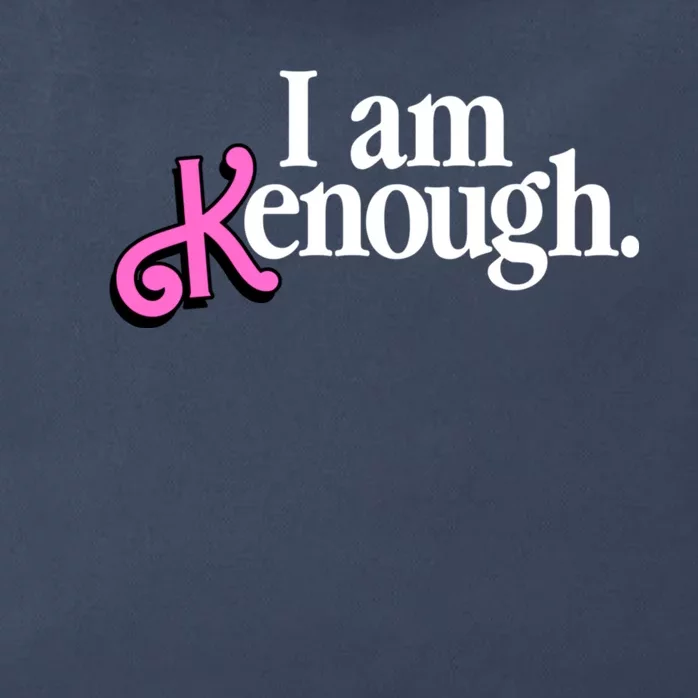 I Am Kenough Funny I Am Kenough For Men Zip Tote Bag