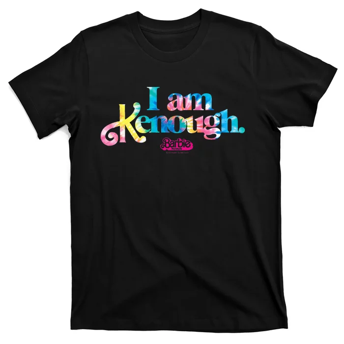 I Am Kenough Tie Dye Logo T-Shirt