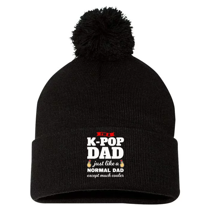 Im A K Pop Dad K Pop Merchandise Pom Pom 12in Knit Beanie