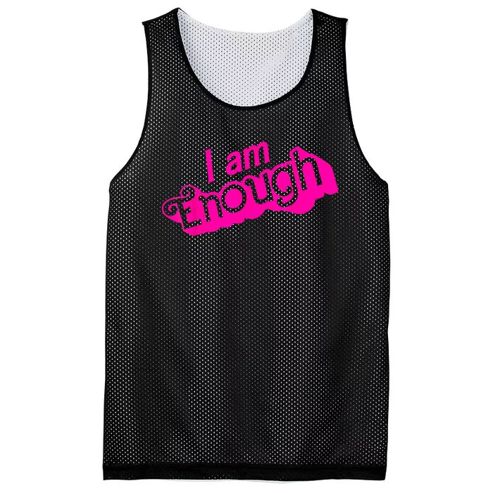 I Am Kenough Funny I Am Kenough Mesh Reversible Basketball Jersey Tank