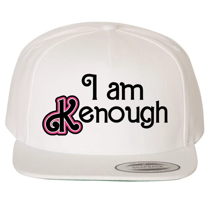 I Am Kenough Wool Snapback Cap