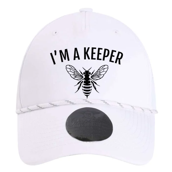 Im A Keeper Funny Beekeeper Beekeeping Performance The Dyno Cap