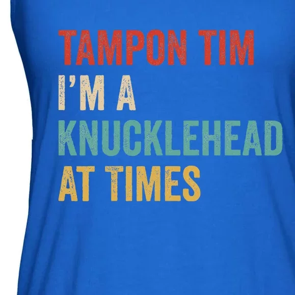 IM A Knucklehead At Times Tim Walz Debate Ladies Essential Flowy Tank