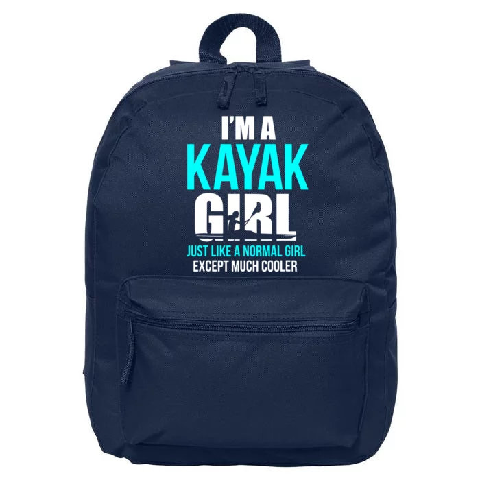 IM A Kayak Girl 16 in Basic Backpack