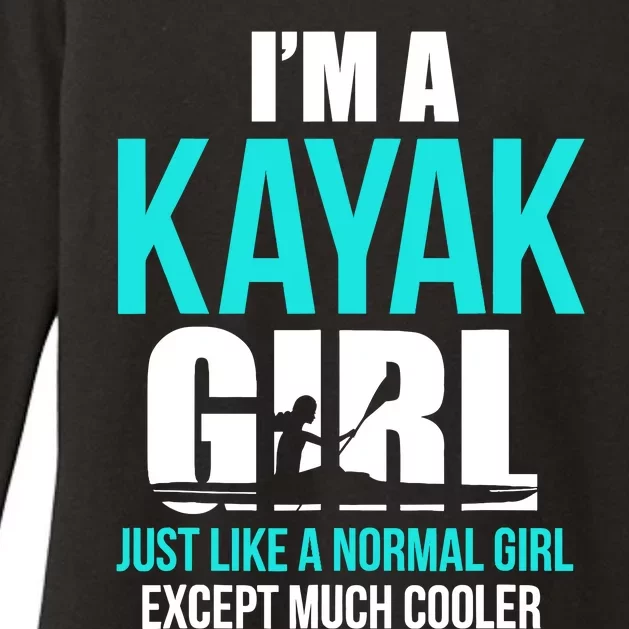 IM A Kayak Girl | Funny Kayaking Womens CVC Long Sleeve Shirt