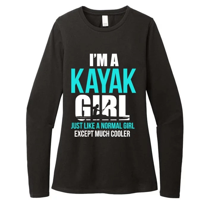 IM A Kayak Girl | Funny Kayaking Womens CVC Long Sleeve Shirt