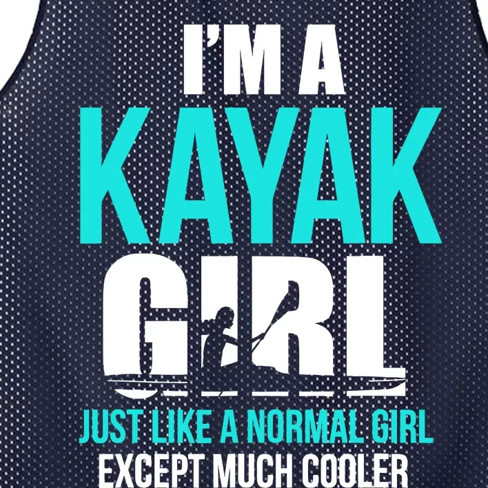 IM A Kayak Girl | Funny Kayaking Mesh Reversible Basketball Jersey Tank