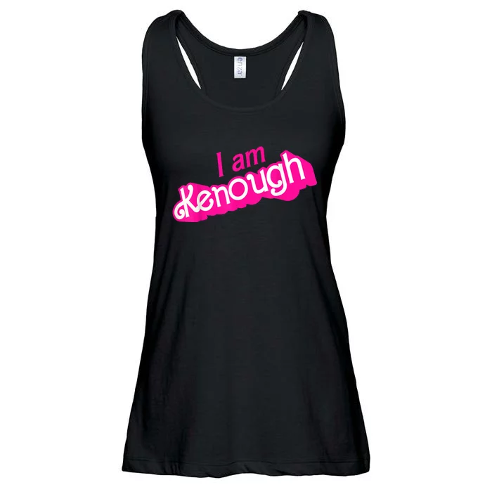 I Am Kenough Funny I Am Kenough Ladies Essential Flowy Tank