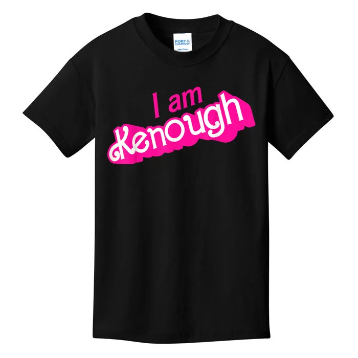 I Am Kenough Funny I Am Kenough Kids T-Shirt