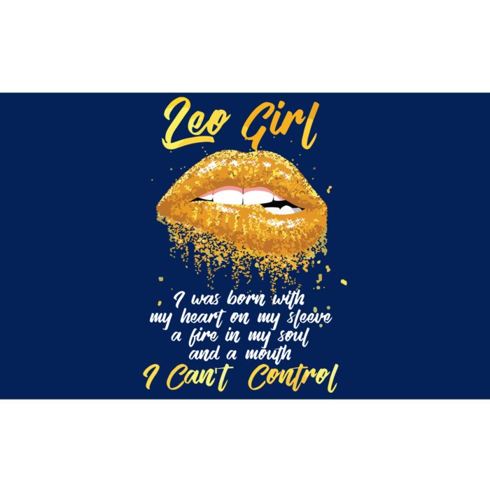 Im A Leo Girl Shirts Funny Birthday For Women Bumper Sticker