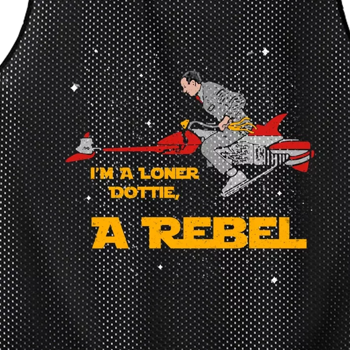 I’M A Loner Dottie A Rebel Pee Wee’S Big Adventure Mashup Mesh Reversible Basketball Jersey Tank