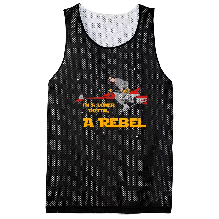 I’M A Loner Dottie A Rebel Pee Wee’S Big Adventure Mashup Mesh Reversible Basketball Jersey Tank