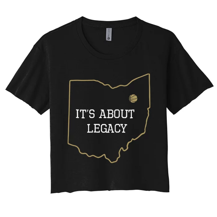 It’S About Legacy Women's Crop Top Tee