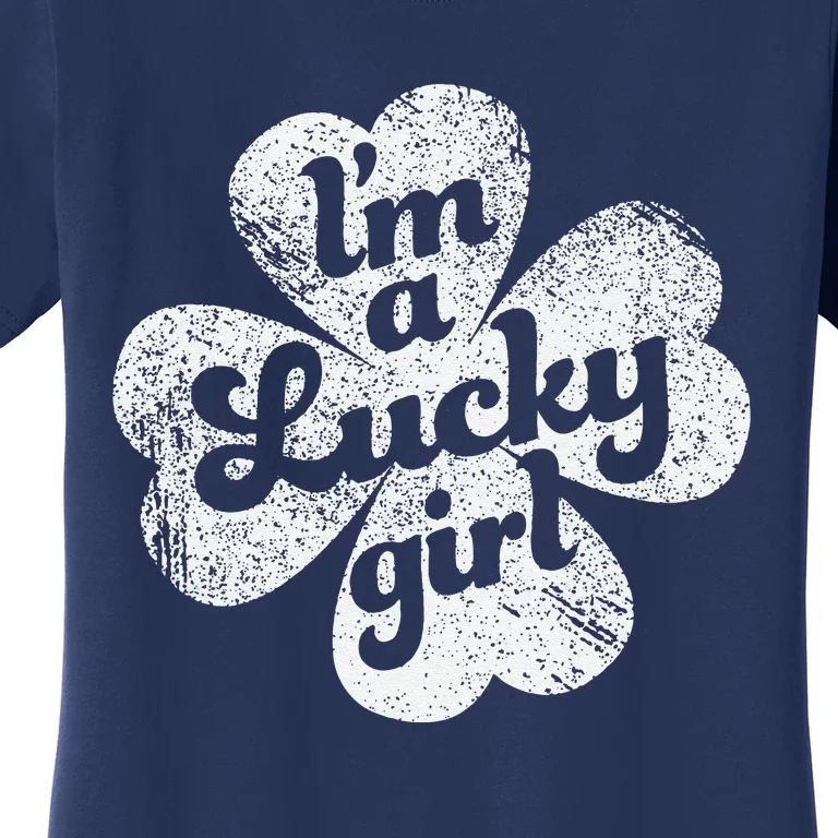 I'm A Lucky Irish Clover St Patricks Day Gift Women's T-Shirt