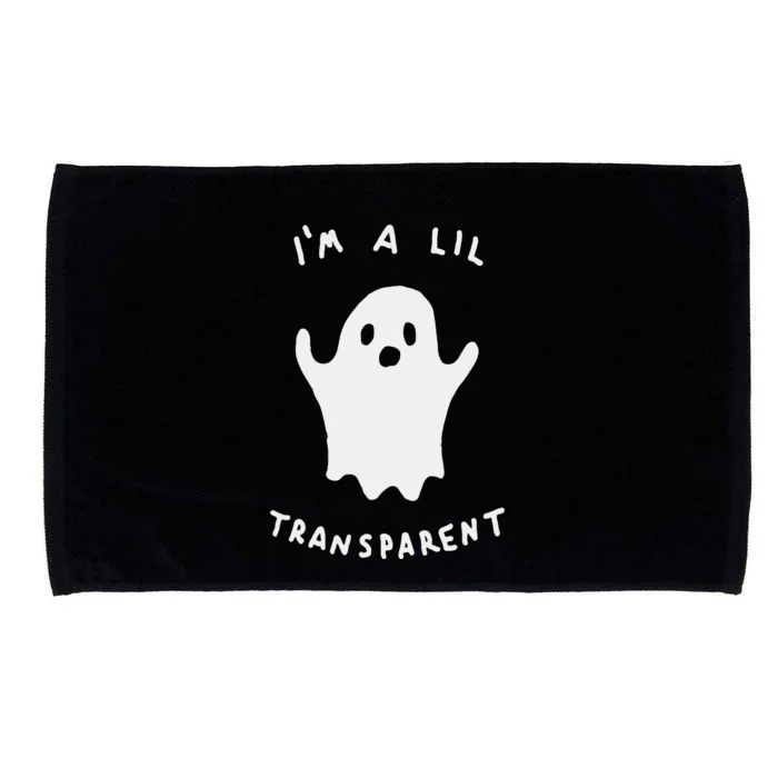 Im A Lil Transparent Microfiber Hand Towel