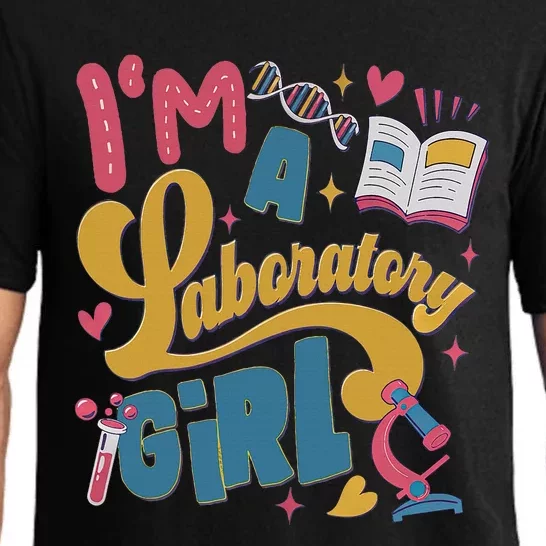 IM A Laboratory Girl Medical Lab Week 2024 Pajama Set