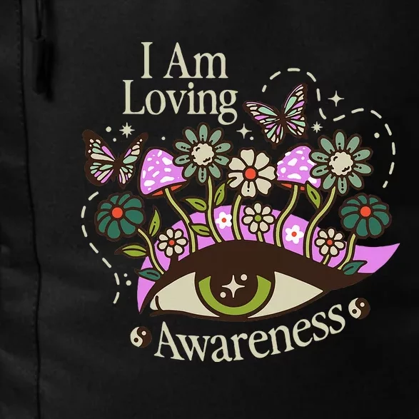 I Am Loving Awareness Ram Dass Mantra Mandala Daily Commute Backpack