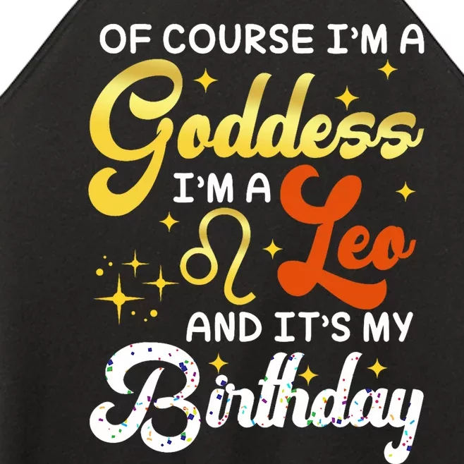 IM A Leo Goddess Leo Queen Its My Birthday Leo Season Women Women’s Perfect Tri Rocker Tank