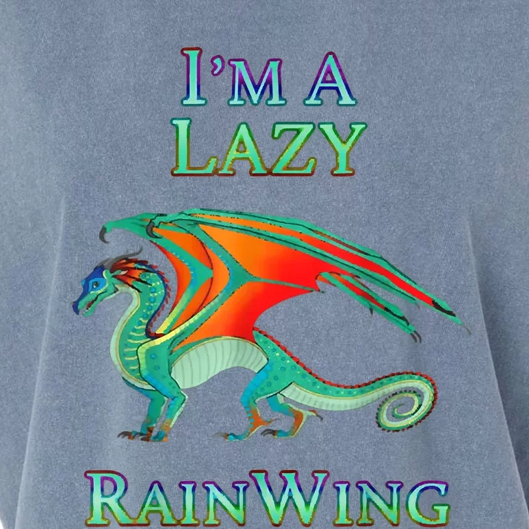 I'm A Lazy Rainwing Dragon Lovers, Rainy Dragon Garment-Dyed Women's Muscle Tee