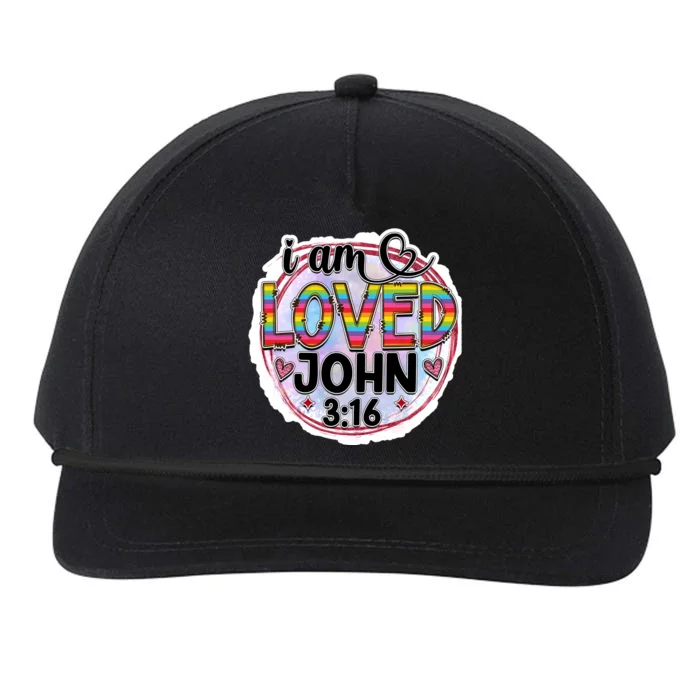 I Am Loved John 3:16 Snapback Five-Panel Rope Hat