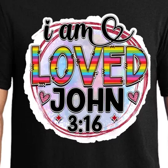 I Am Loved John 3:16 Pajama Set