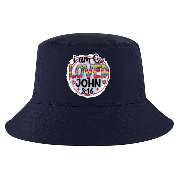 I Am Loved John 3:16 Cool Comfort Performance Bucket Hat