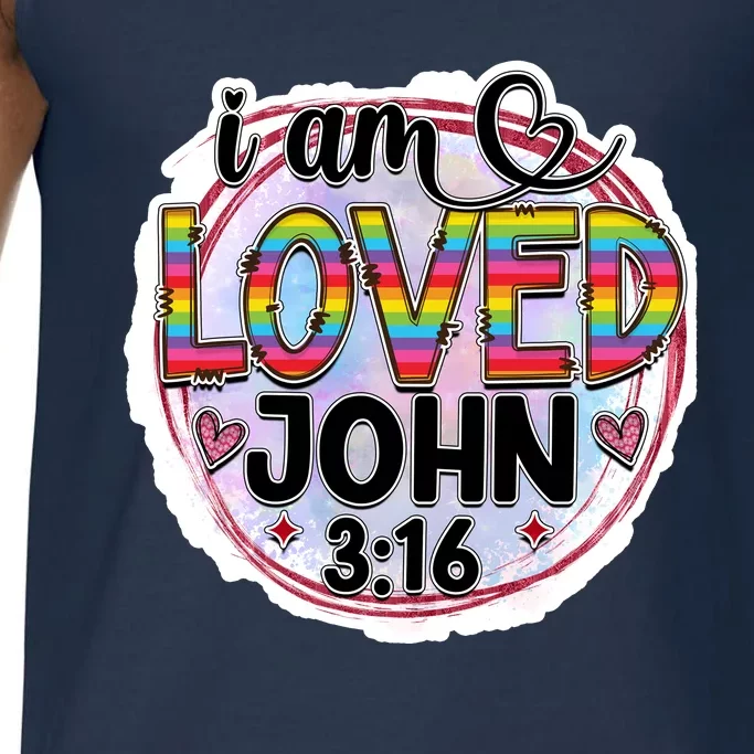 I Am Loved John 3:16 Comfort Colors® Tank Top