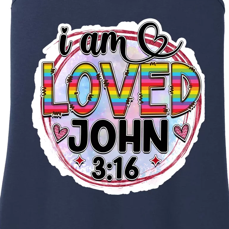 I Am Loved John 3:16 Ladies Essential Tank