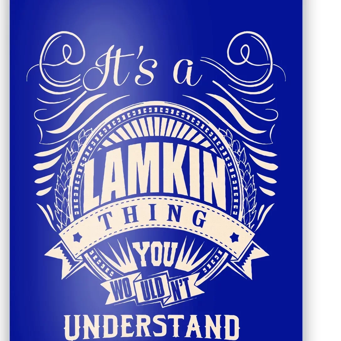 ItS A Lamkin Thing Poster