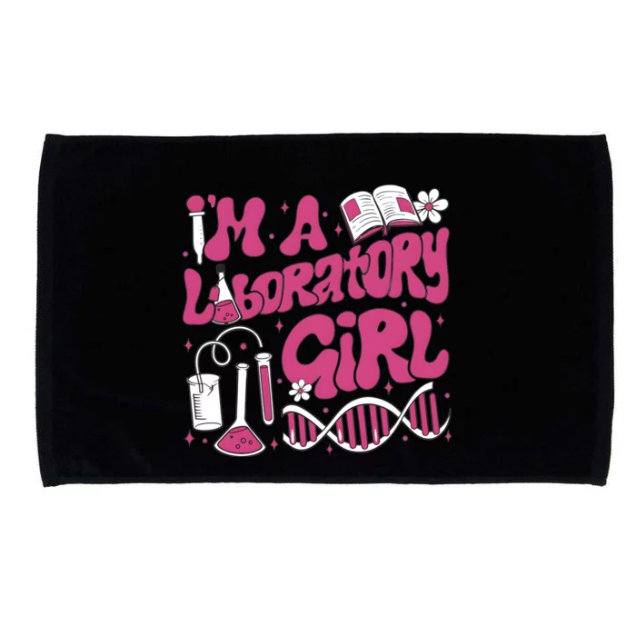 I Am Laboratory Girl Lab Week 2024 Microfiber Hand Towel