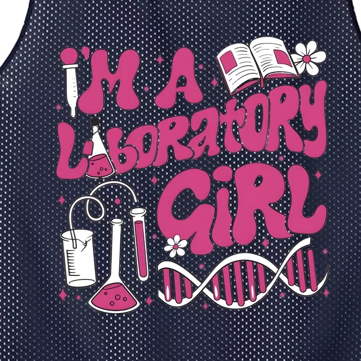 I Am Laboratory Girl Lab Week 2024 Mesh Reversible Basketball Jersey Tank