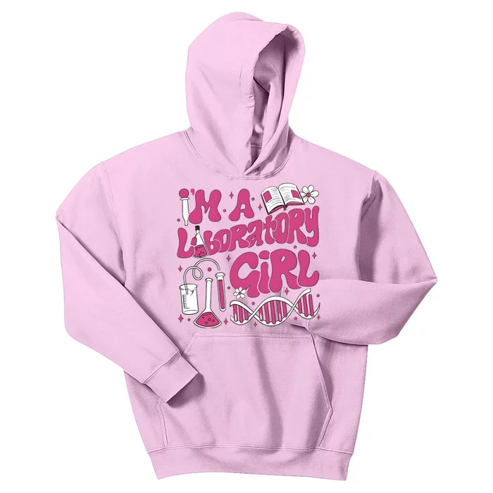 I Am Laboratory Girl Lab Week 2024 Kids Hoodie