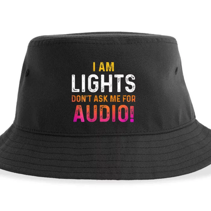 I Am Lights DonT Ask Me For Audio Sustainable Bucket Hat