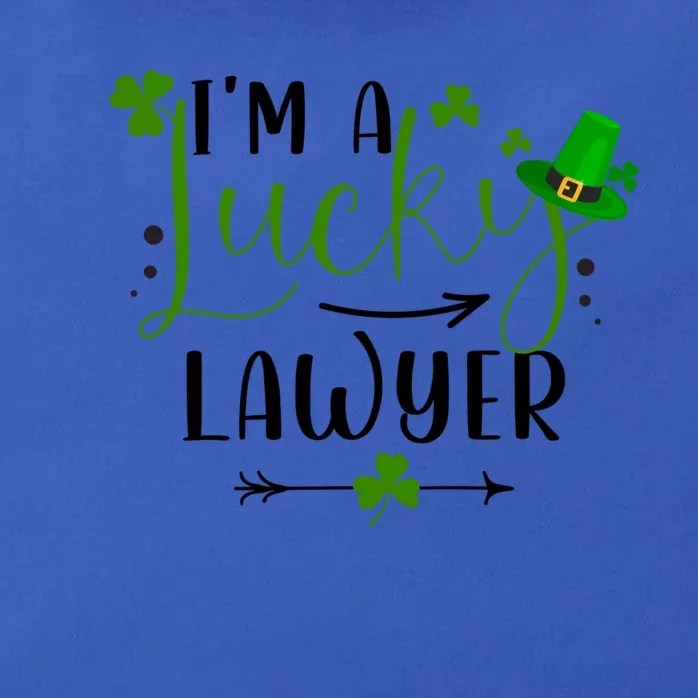 I'm A Lucky Lawyer Funny Matching Family St Patricks Day Gift Zip Tote Bag