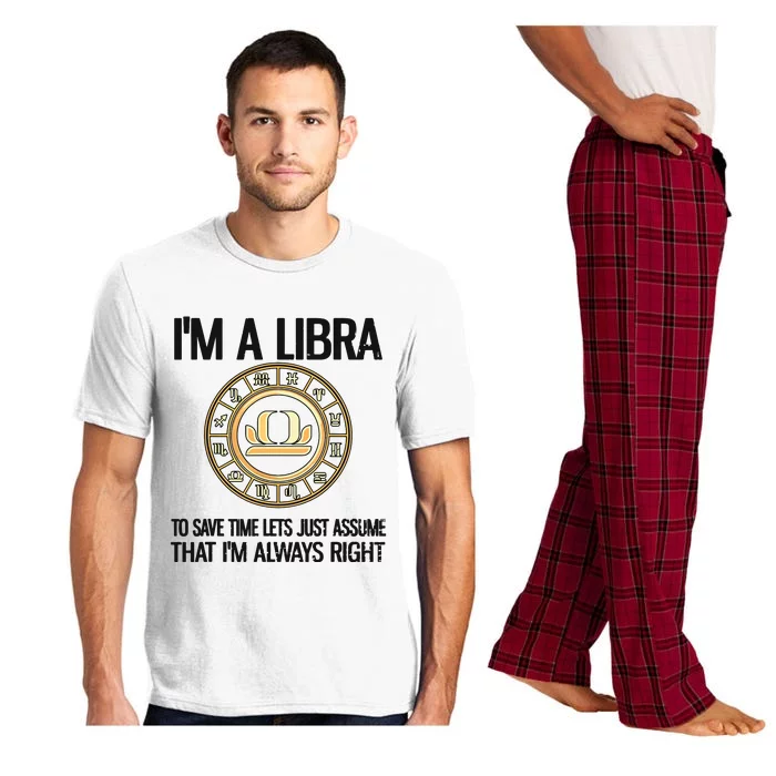 Im A Libra Zodiac Sign Libra Horoscope Pajama Set