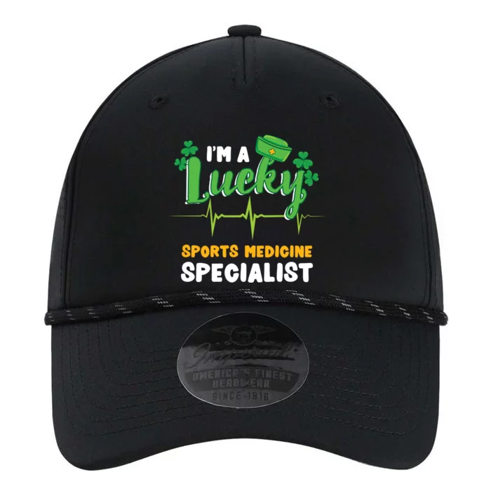 Im A Lucky Sports Medicine Specialist St Patricks Day Gift Performance The Dyno Cap