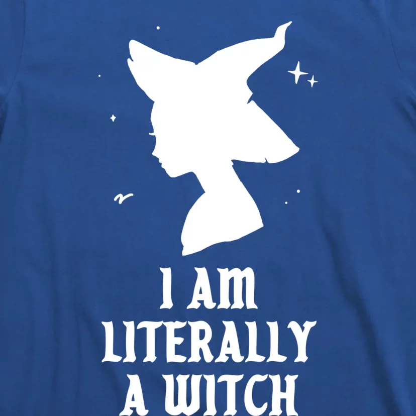 I Am Literally A Witch Funny Spooky Goth Halloween Costume Funny Gift T-Shirt