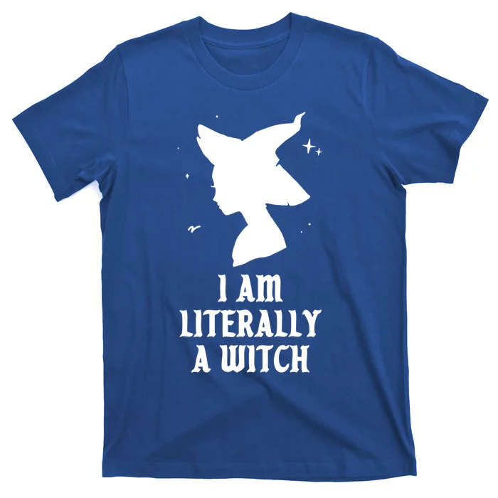 I Am Literally A Witch Funny Spooky Goth Halloween Costume Funny Gift T-Shirt