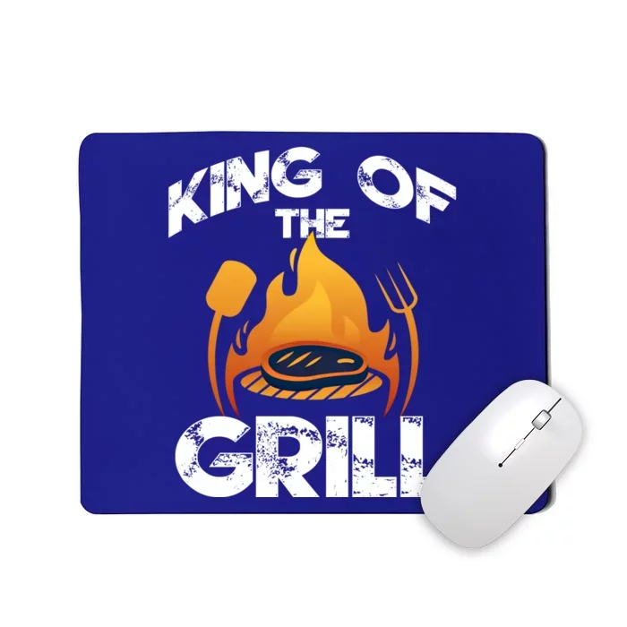 I Am Licence Griller King Of The Grill Illustration Graphic Gift Mousepad