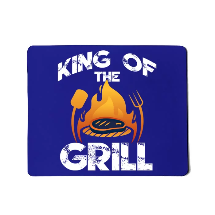 I Am Licence Griller King Of The Grill Illustration Graphic Gift Mousepad