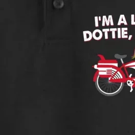 Im A Loner Dottie A Rebel Bicycle Dry Zone Grid Performance Polo