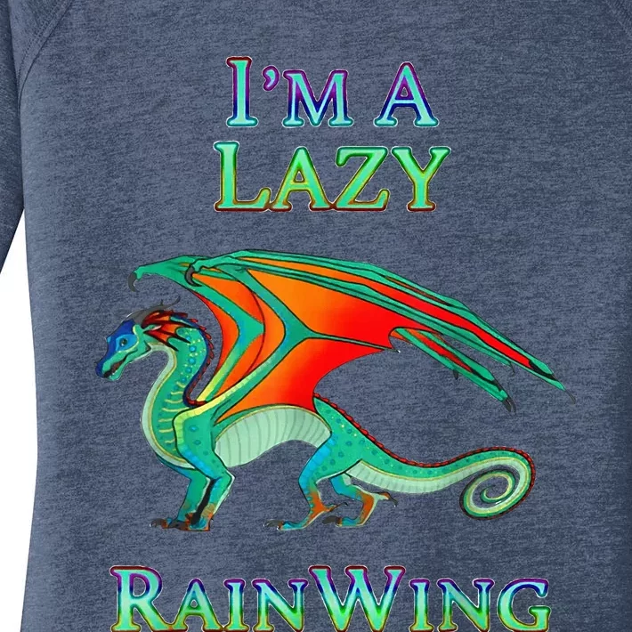 I Am Lazy Rainwing Women's Perfect Tri Tunic Long Sleeve Shirt