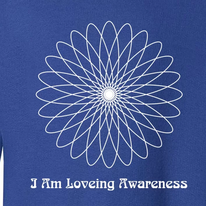 I Am Loving Awareness Ram Dass Teaching Tra And Dala Gift Toddler Sweatshirt