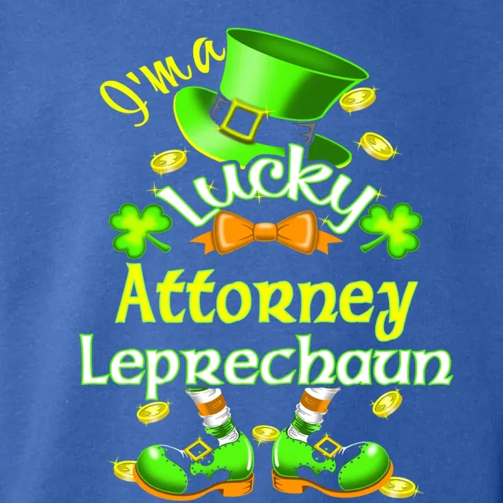 I'm A Lucky Attorney St Patrick's Leprechaun Costume Cute Gift Toddler Hoodie