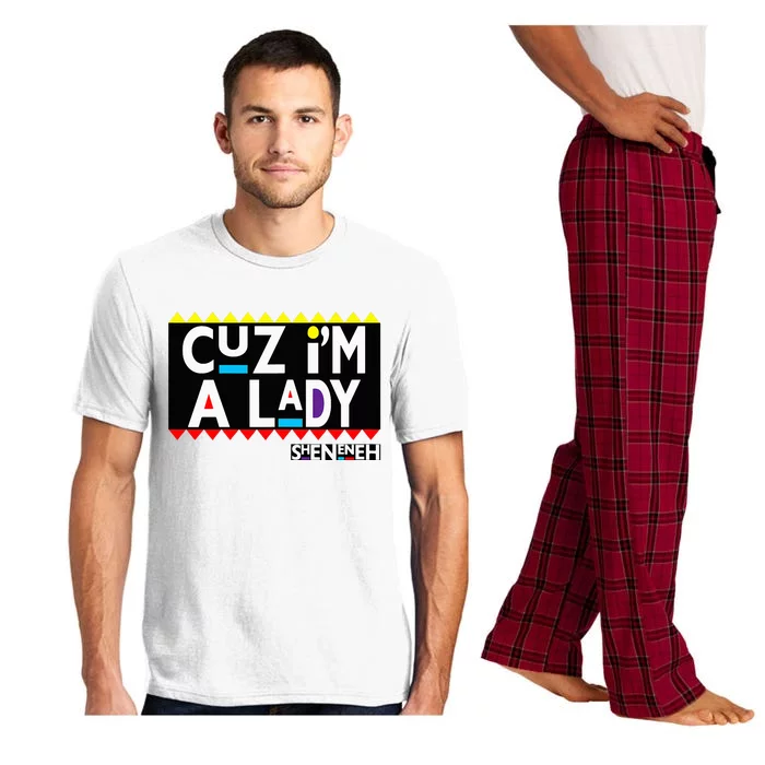 Im A Lady 90s Black Sitcom Lover Urban Clothing Pajama Set